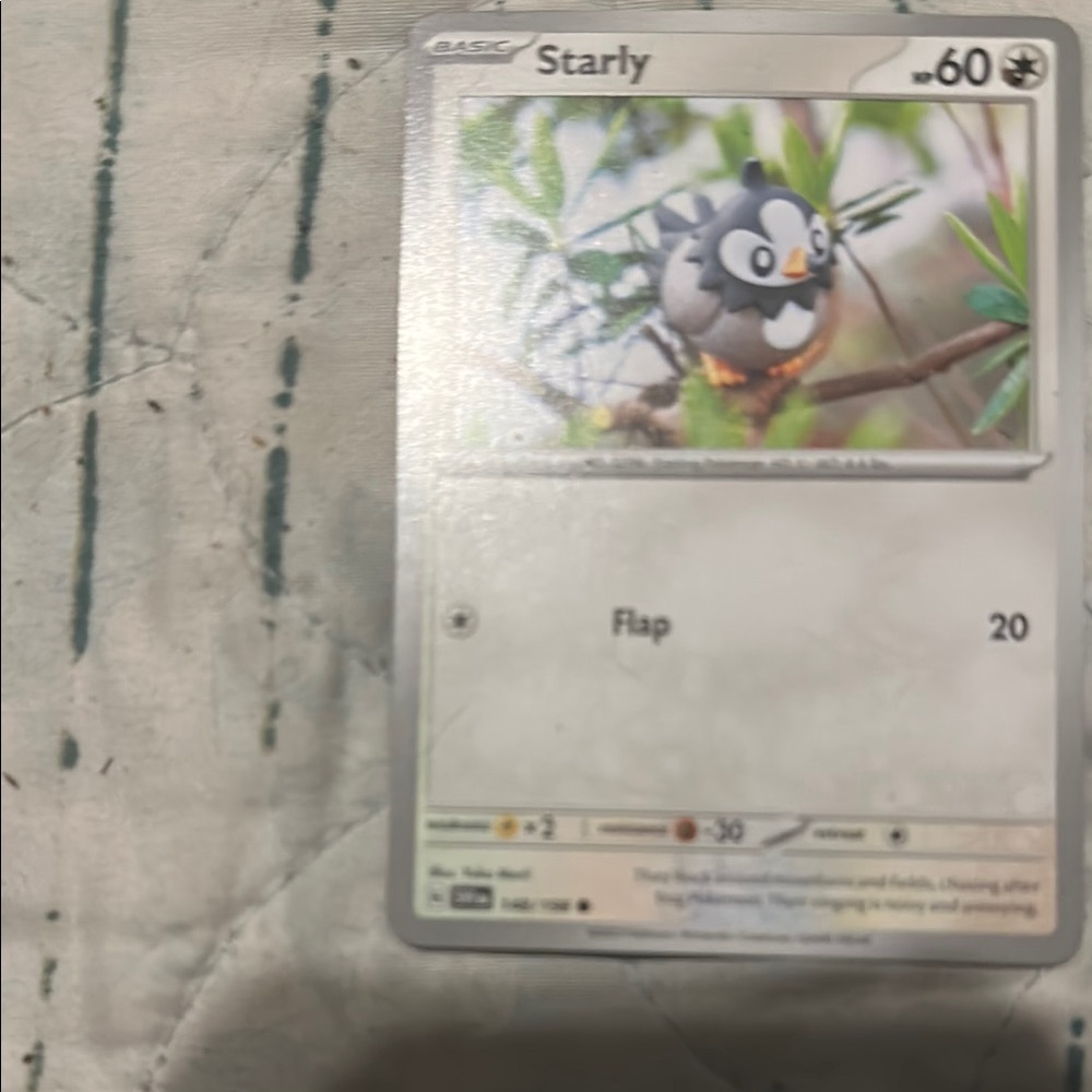 Pokemon Gray and White Card Game